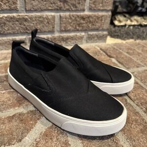Nordstrom Rack Finegan Slip-on Sneaker Shoes Men's Black Size US 6M #332